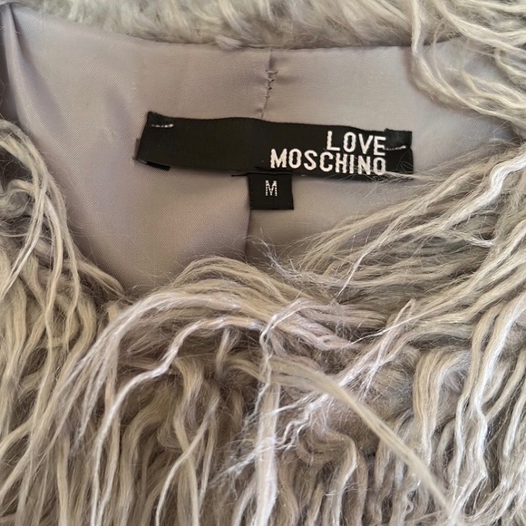 ‼️Love Moschino Fur Jacket ‼️ - Picture 4 of 7